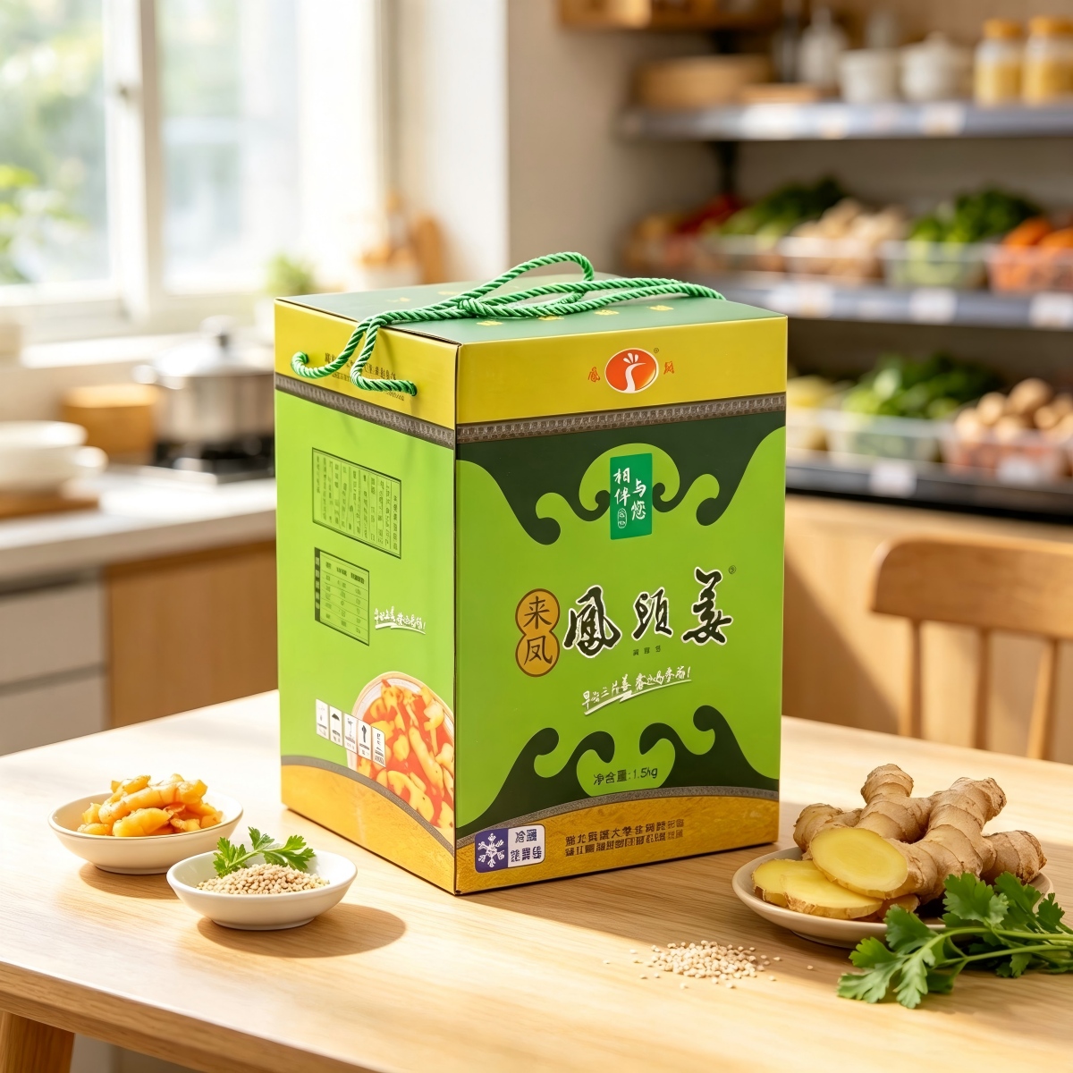 恩施特产来凤凤头姜