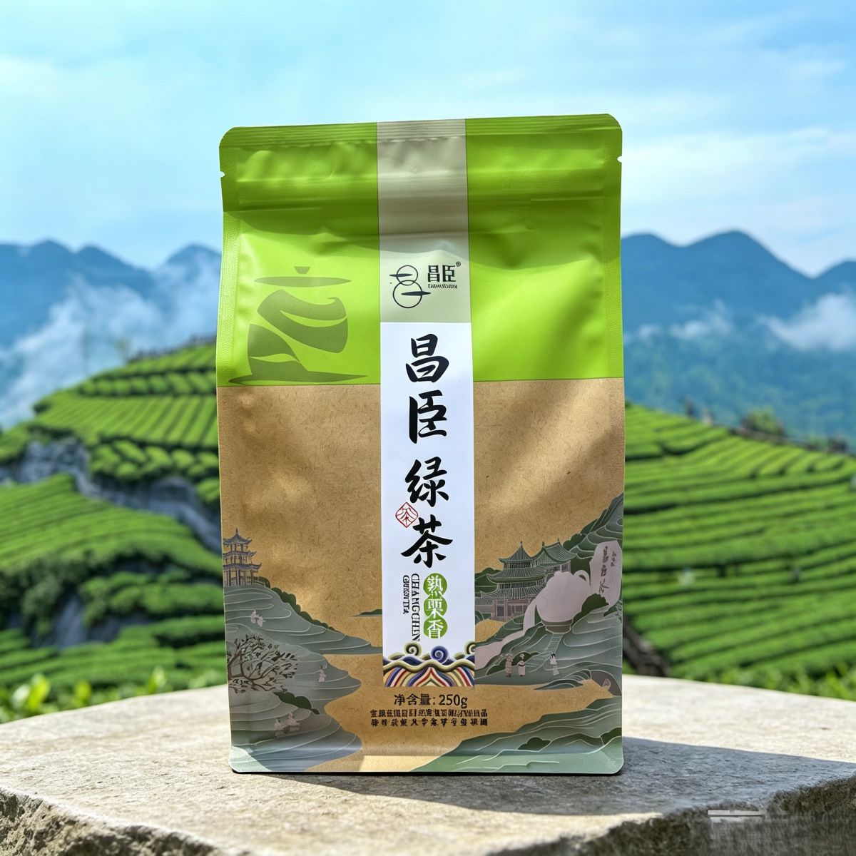 伍家台贡茶 · 绿茶(熟栗香)・昌臣
