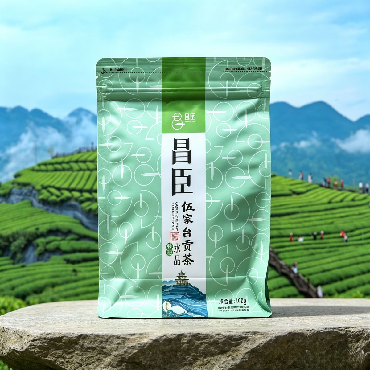 伍家台贡茶 · 特级绿针(碧绿)・昌臣