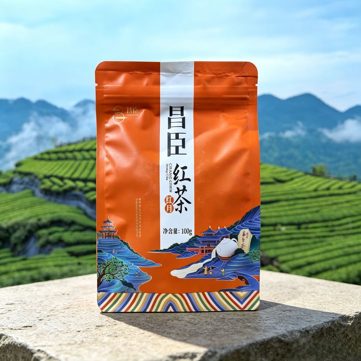 伍家台贡茶 · 红茶（红叶）・昌臣